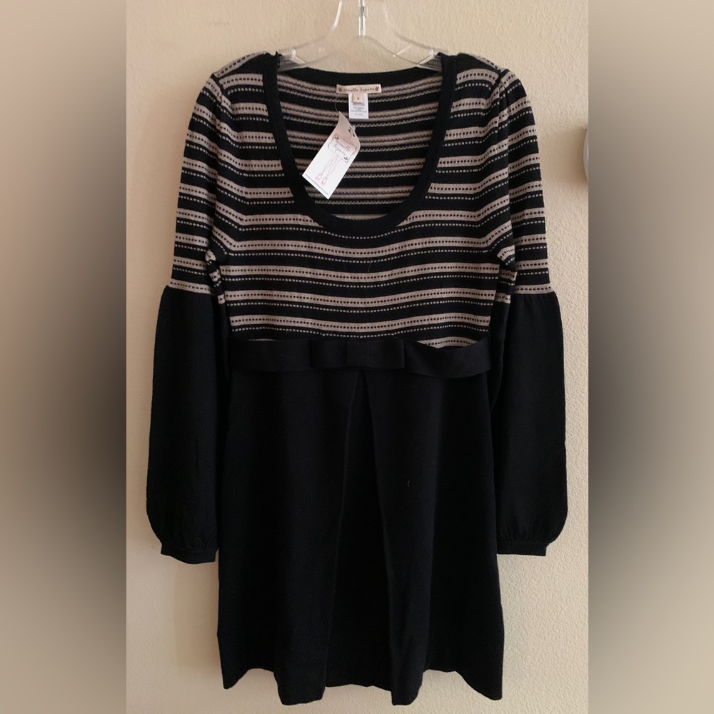 🎉 Nanette Lepore sweater dress flattering NWT